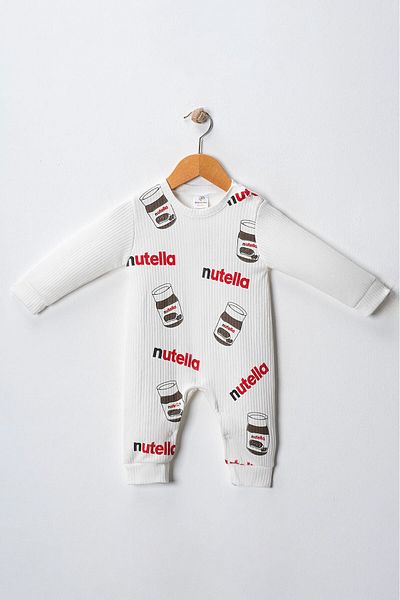 By Murat Bebe Baby Nutella Rompers
