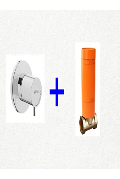 VitrA Origin Ankastre Stop Valf Krom Takım (Sıva Altı Dahil) A41458 + A41441