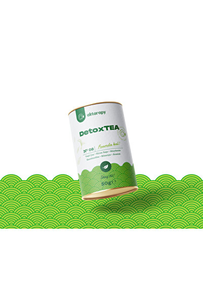 aktarapy Detox Tea Bitki Çayı Formda Kal - Ananas, Yeşil Çay, Biberiye, Karah...