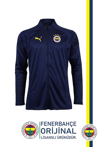 Fenerbahçe 23-24 Πλήρες φερμουάρ με άδεια προπόνησης Sweat + Σετ μολυβιών - Με ειδικό ξύλινο κουτί