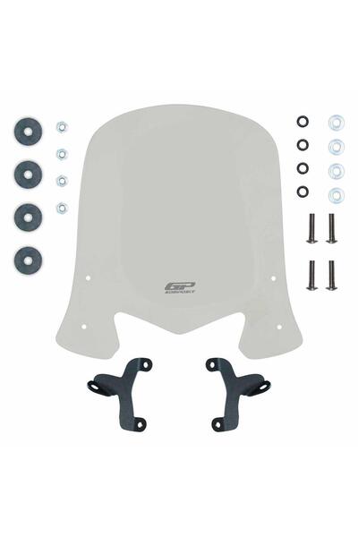 TVS GP KOMPOZİT JUPİTER 125-110 SİPERLİK ÖN CAM ŞEFFAF 42cm