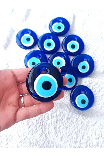 312 KONSEPT 1 bucată de 4 cm, din sticlă decorativă, cu ochi rău, ornament pe...