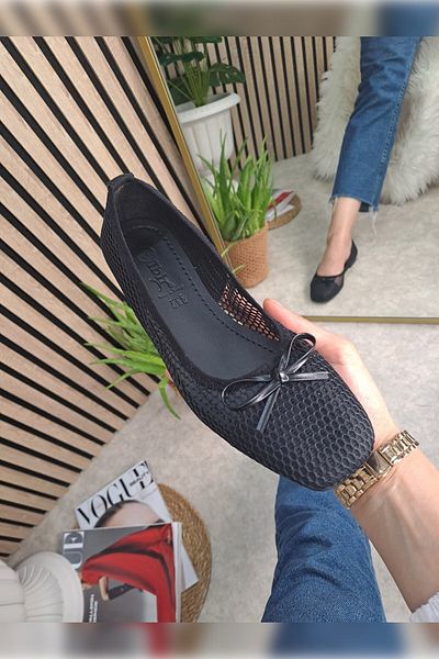 İmerShoes Balerini negri de zi cu zi pentru femei, cu cataramă reglabilă, cu o singură curea, cu toc mic, pantofi cu vârf tocit 287