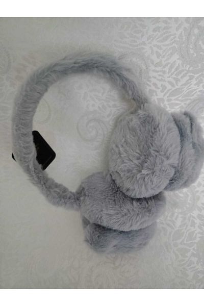 Fua Shop Children's Plush Headphones with Teddy Bear