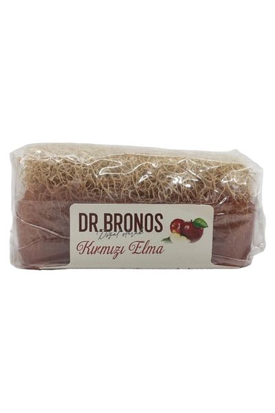 Dr. Bronos Red Apple Extract Pumpkin Fiber Soap 110 Gr
