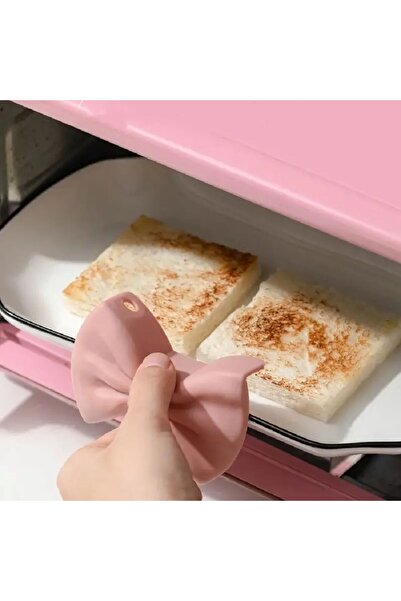 Genel Markalar 2'li silikon tava tencere kulp tutacağı Yanmaz yapışmaz sert silikon