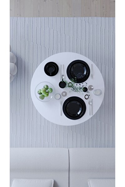 moka park avm Kozalak Yuvarlak Katlanabilir Ayaklı Yer Sofrası 60 Cm Çaplı