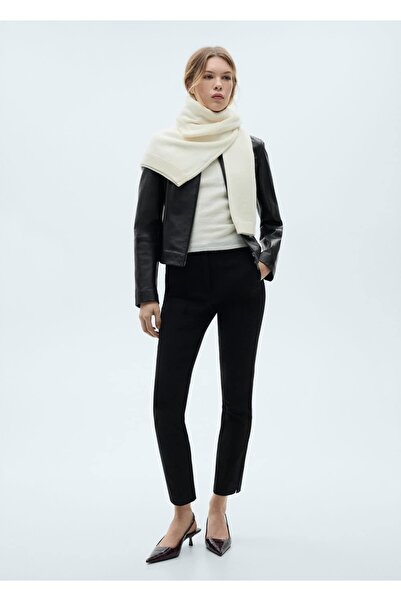 MANGO Woman Cropped skinny pantolon