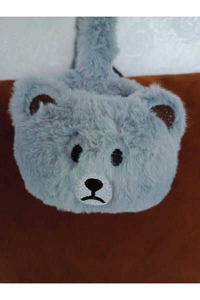 Fua Shop Children's Plush Headphones with Teddy Bear