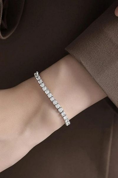 Diloshtrend Design Zircon Stone Waterway Bracelet