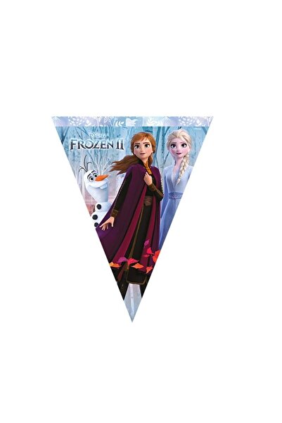 turkuaz parti ELSA Frozen - Banner pentru ziua de naștere cu steagul Frozen B...