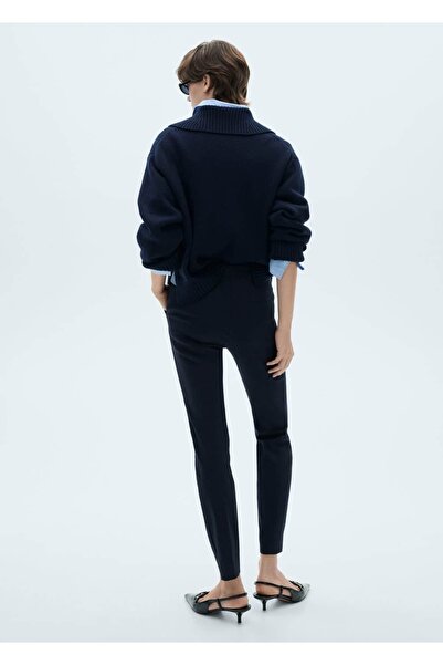 MANGO Woman Cropped skinny pantolon