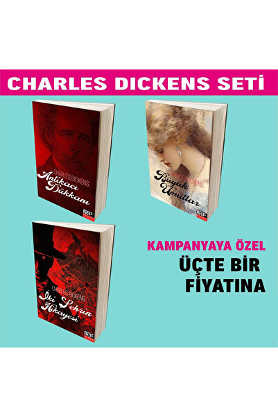 Nef Kitap Charles Dickens Seti - 3 Kitap