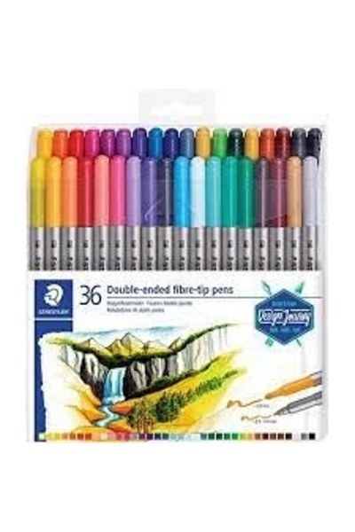 Staedtler Çift Uçlu Keçeli Kalem 3.0 - 0,8mm 36lı