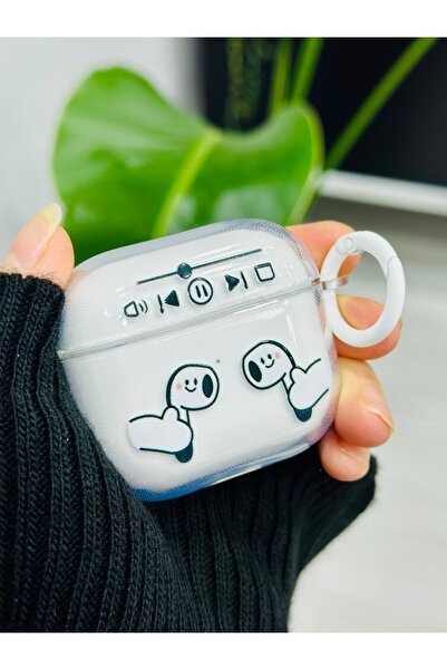 Go Aksesuar AirPods 3. Generation Compatible Special Design Thick Silicone Protective Case