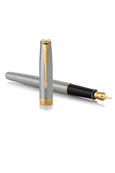 Parker 1931656 BRUSHED METAL DOLMAKALEM IM GT SİYAH