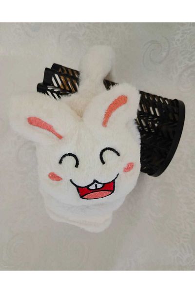 Fua Shop Παιδικά βελούδινα ακουστικά Rabbit