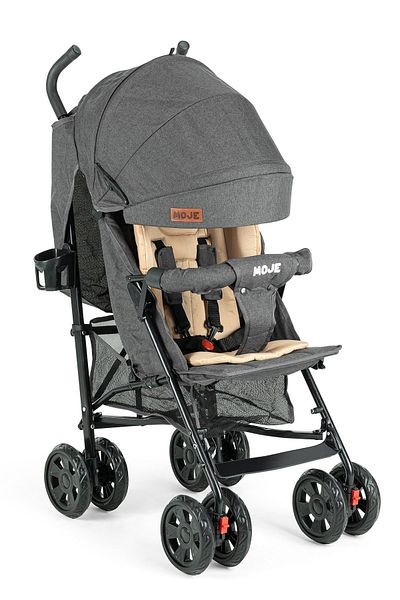 Easy Tedarik Moje Strong Walking Stick Baby Stroller Anthracite Black