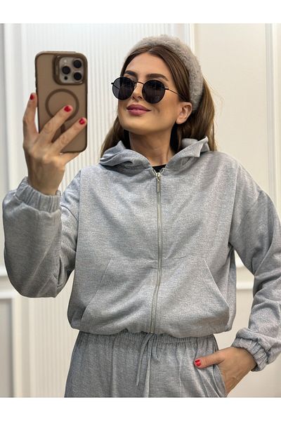 Flow Set de trening cu glugă cu sclipici