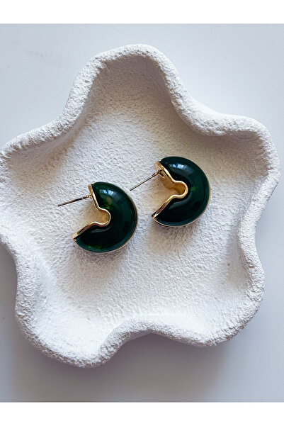 CHARMLUCKY GOLD-RENK HALKA KÜPE