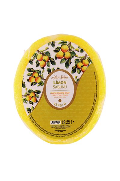 EDMİS Natural Sponge Soap with Lemon Extract 150 Gr