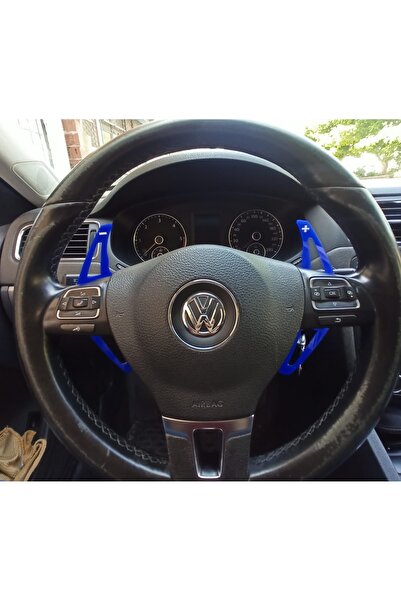 Genel Markalar Skoda Rapid F1 Kulakçık Pedal Shift Mavi Ve Çamurluk Vent Siyah