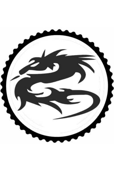 Generic Brand Dragon 1St Model Design Sticker 10 X 10 cm
