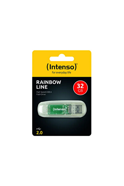 Intenso Rainbow Line 32 Gb Usb2.0 USB Memory Transparent