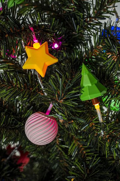 BloomLab 3D Model with 9 Led Lights - Pine Tree