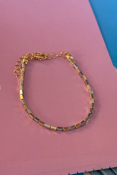 Trendy Butik سوار شريط بلونين