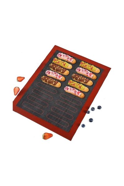 Genel Markalar Çift Taraflı Delikli Makaron Ve Ekler Pişirme Matı Silpatı Büy...