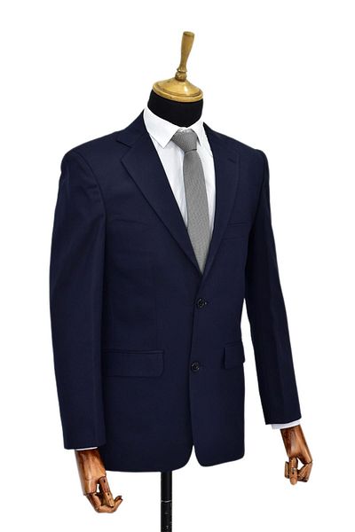 BAGLAN Ανδρικό Navy Blue Color, Μονό Μπουφάν Μονό Γιακά BGL-ST04159