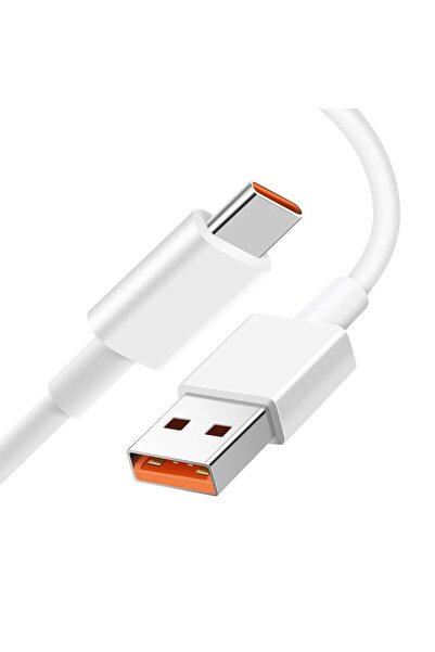 Deppo Trend USB Type-C Kablo 120W 6A Şarj Turbo 14T Pro/13/12/11/10/9/8 Pro/P...
