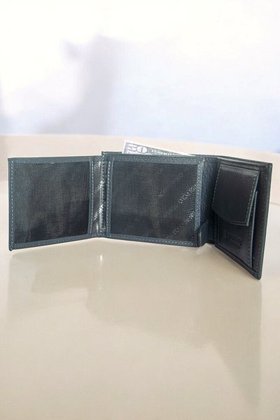 Lederax Men's Genuine Leather Wallet with Coin Compartment, Ld520