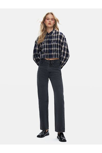 Ltb Vanetta High Rise Relaxed Straight Trousers