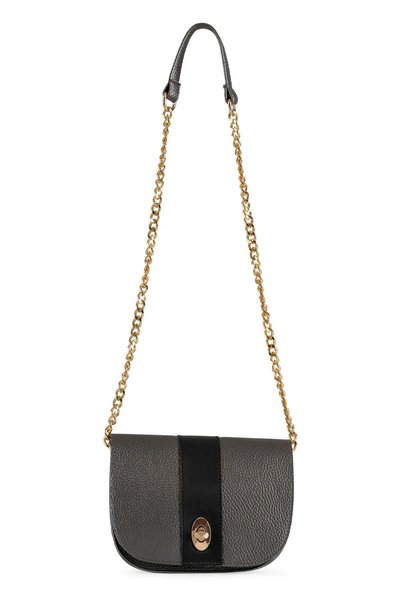 GOYET Della Cross Chain Strap Lock Cover Model Arm and Shoulder Bag GY012