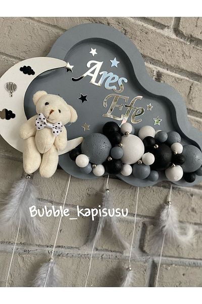 NeşeliAtölyem Ornament pentru ușă Bubble Cloud