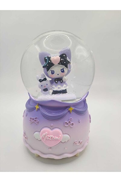 Skycave Kuromi Temalı Işıklı, Müzikli ve Motorlu Kar Küresi