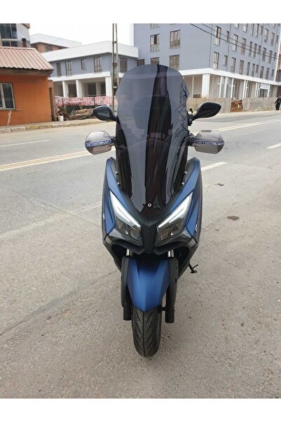 MOTOCAM Kymco Xtown CT 250 Siperlik Ön Cam 2020-2025 Model 83cm Siyah Renkli ...
