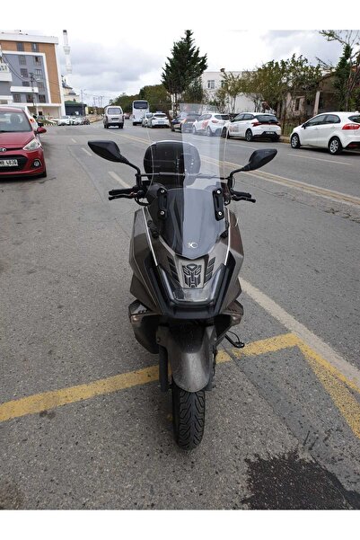 MOTOCAM kymco Skytown 125 Ön Cam 2023-2025 Model 72cm Şeffaf Renkli 4mm UZUN CAM