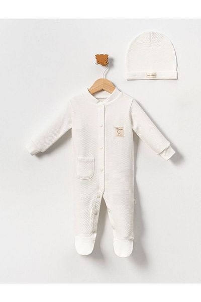 Ufuk Çizgisi Girl's 9-24 Months Hat Jumpsuit