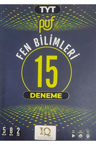 IQ YAYINLARI TYT Fen Bilimleri 15 Deneme