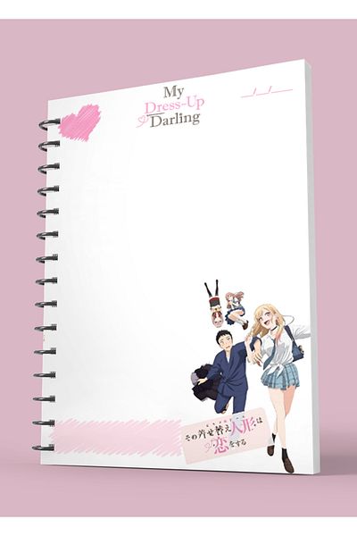 nihonwosekai Caiet de jucărie Baby Darling Shoujo Anime A5 Dimensiune 50 de coli Spiral