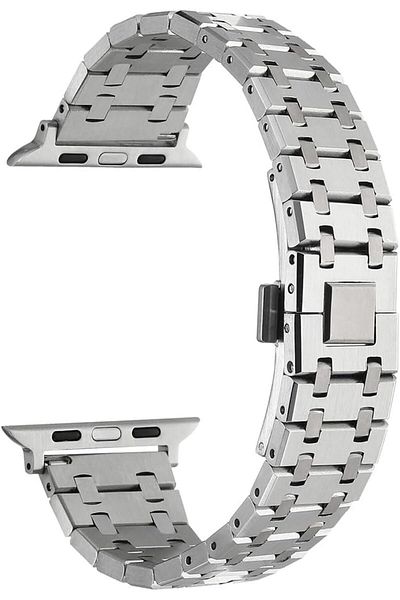 Cetking Compatible with Gfc Store Watch Ultra 42/44/49mm Krd-83 Metal Cord Silver Mtshop 210035