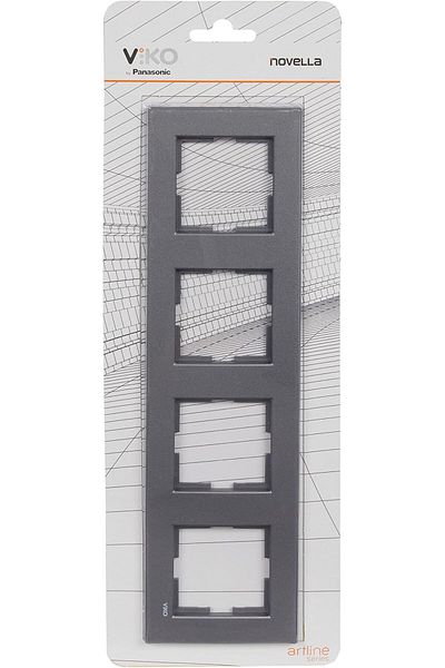 STOREMAX Slcshp Novella Smoked Quadruple Frame Cloydx 1061052