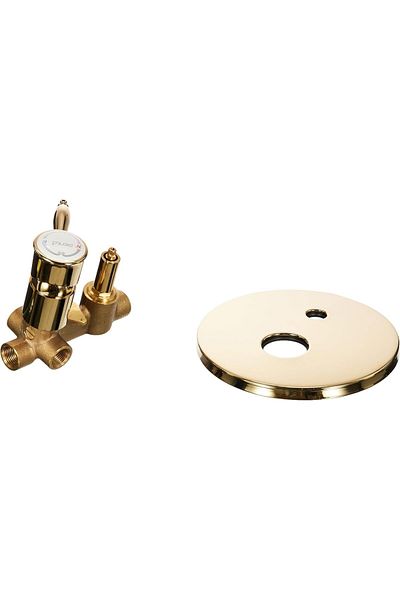 MCreative Bosphorus Gold Built-In Bathroom Faucet