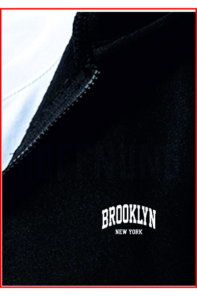 HOFFNUNG Full Hoodie Brooklyn New York Printed Tracksuit Set
