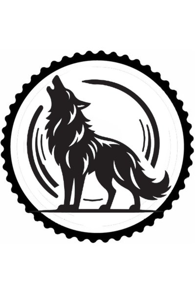 Generic Brand Wolf Design 1St Model Sticker 30 X 30 cm