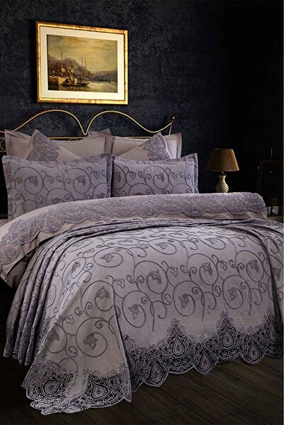 Genel Markalar Anna Karina 10 Parça Evlilik Seti İsabella Antrasit