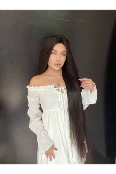 Suzan Peruk Hayalet Tül peruklar %100 gerçek doğal saç+Yapıştırıcı bant hediy...